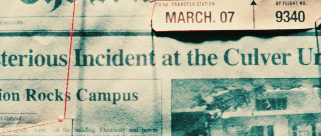 Plane ticket dated March. 07