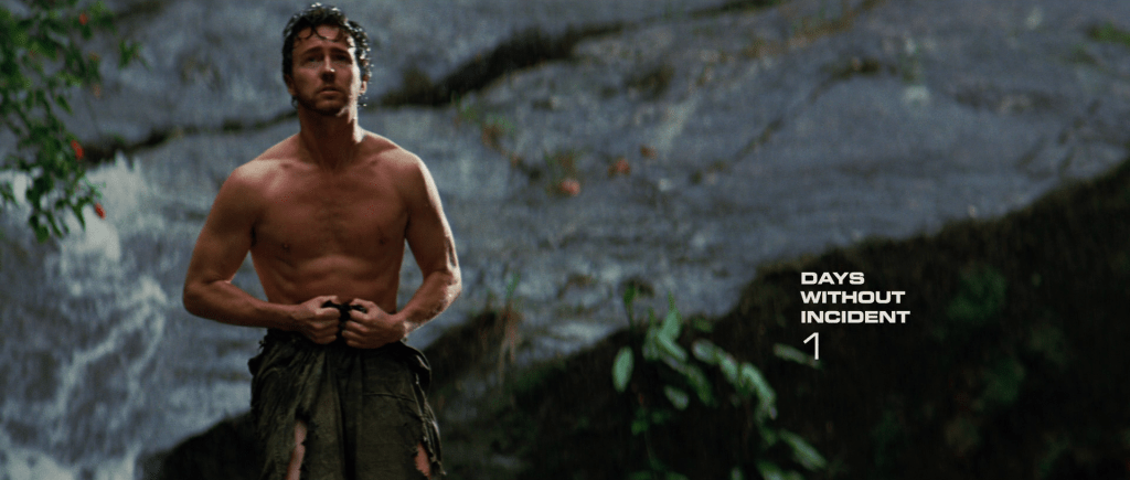 "Days without incident" number counts down to 1.