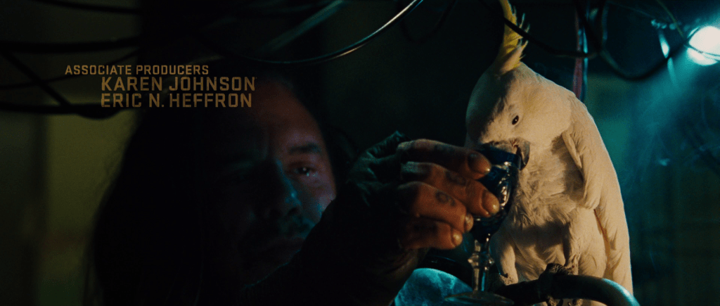 Ivan Vanko's knuckles tattooed with the year 1969.