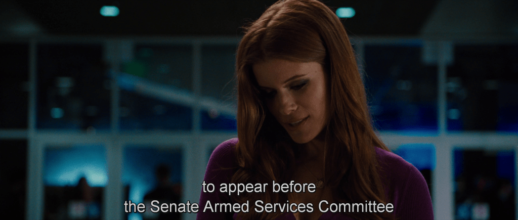 "…to appear before the Senate Armed Services Committee…"