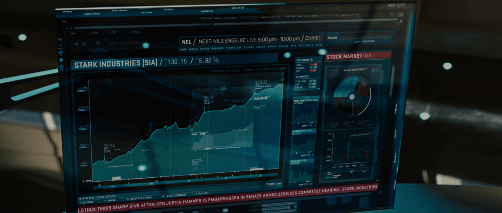 Computer display with an indicator in the top corner reading "Mon 02 09".