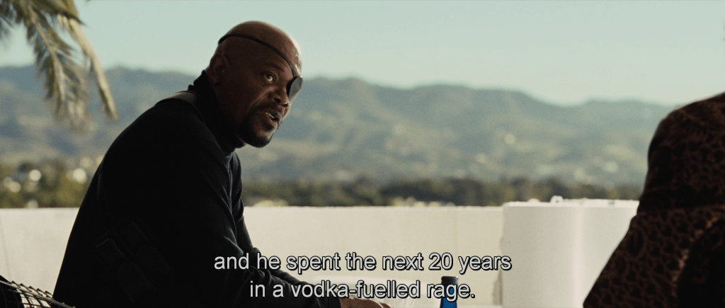 "…and he spent the next 20 years in a vodka-fueled rage."