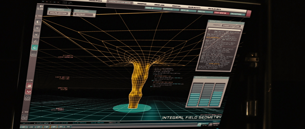 S.H.I.E.L.D. computer displaying "5.06" in the corner of the screen.