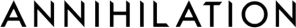 "Annihilation" logo.