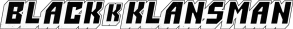 "BlacKkKlansman" logo.