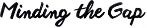 "Minding the Gap" logo.