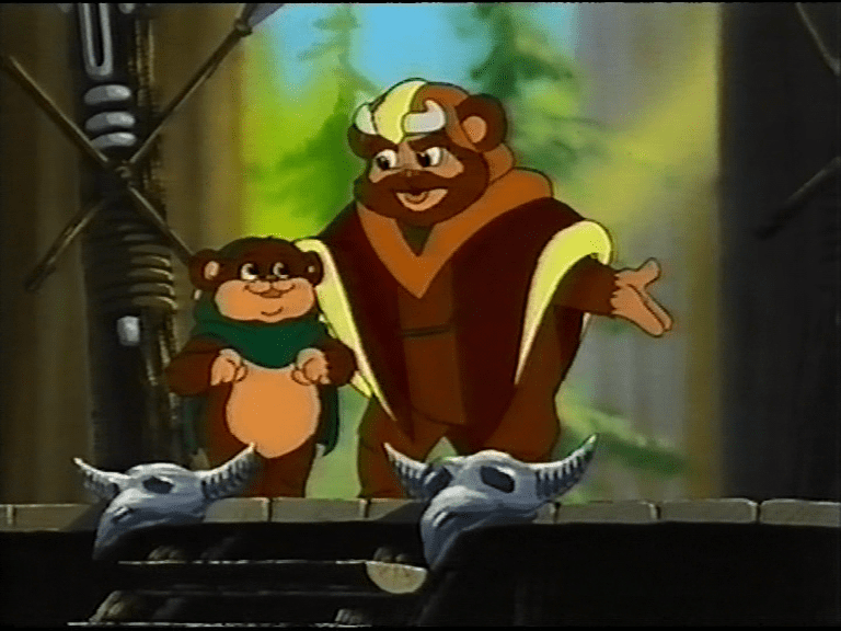 Wicket being recognized by Chief Chirpa in