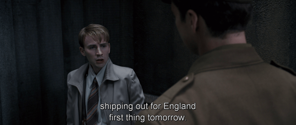 Bucky tells Steve he's, 