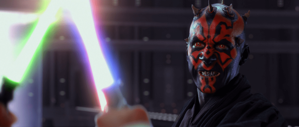 Ray Park in "Star Wars: Episode I – The Phantom Menace".