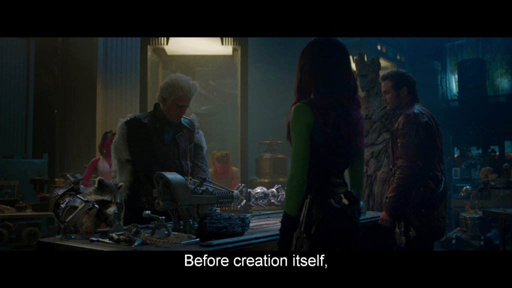 The Collector looks down at the Orb and explains,