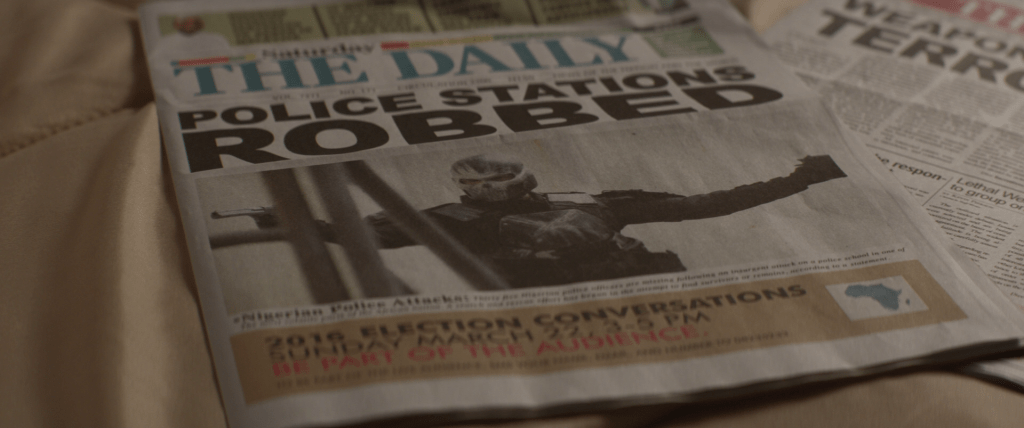 Newspaper front page featuring an advertisement for 2016 Election Conversations happening on Sunday, March 22.