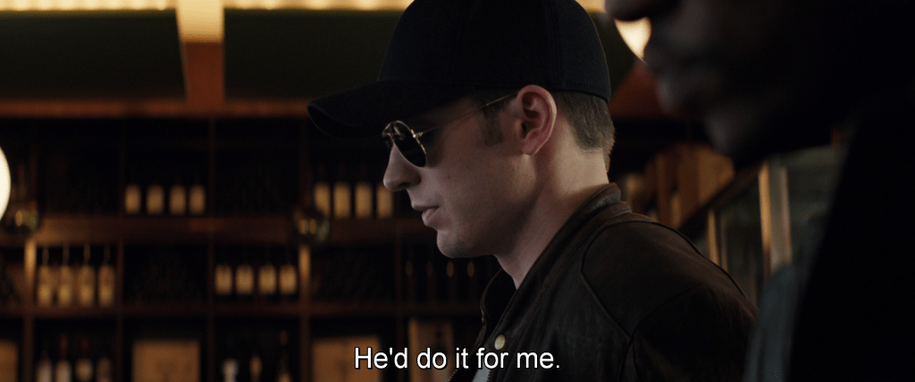 Steve Rogers tells Sam about Bucky,