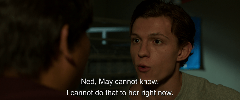 Peter talks to Ned,