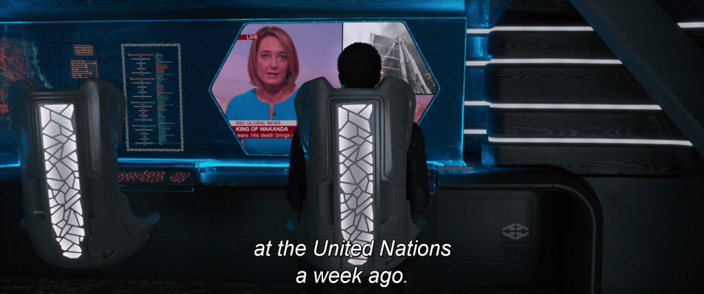 "…at the United Nations a week ago."