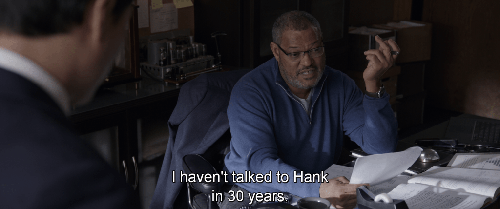 Bill Foster lies to Agent Woo,